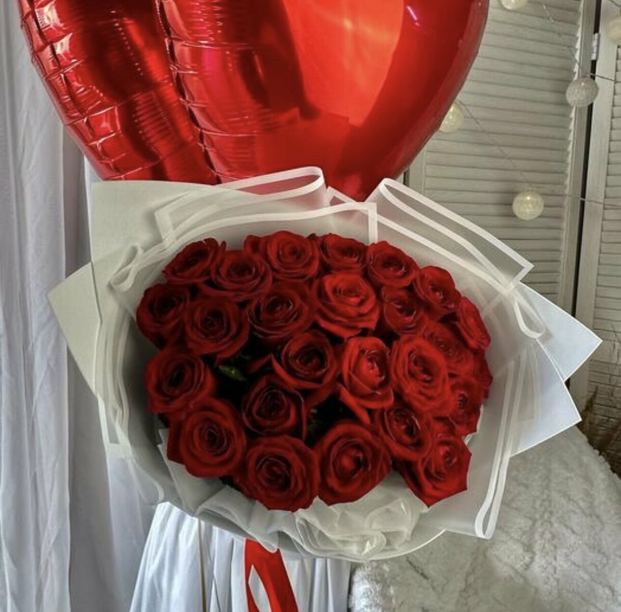 Набор Розы+шары